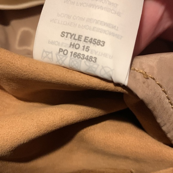 Vintage Leather Collection Crop Pants Fuscia Deep Pink - Picture 12 of 12